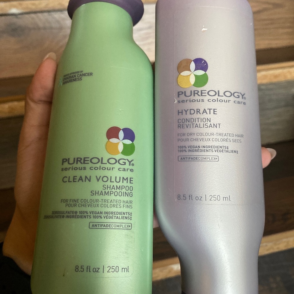 Pureology - clean volume shampoo and hydrate condition revitalisant